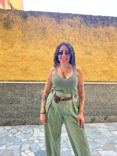 Canotta Filo Verde
