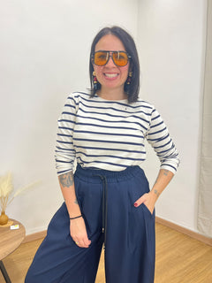 Maglia Patty righe Blu 55671