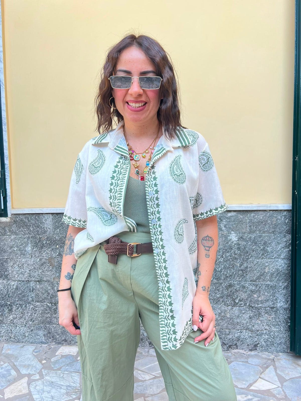 Camicia Fantasia Bandana 6732
