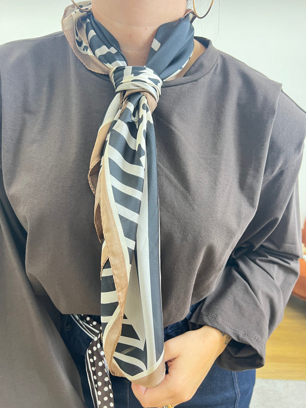 Foulard Fantasia Nero