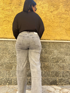 Jeans palazzo8796 grigio MG-710