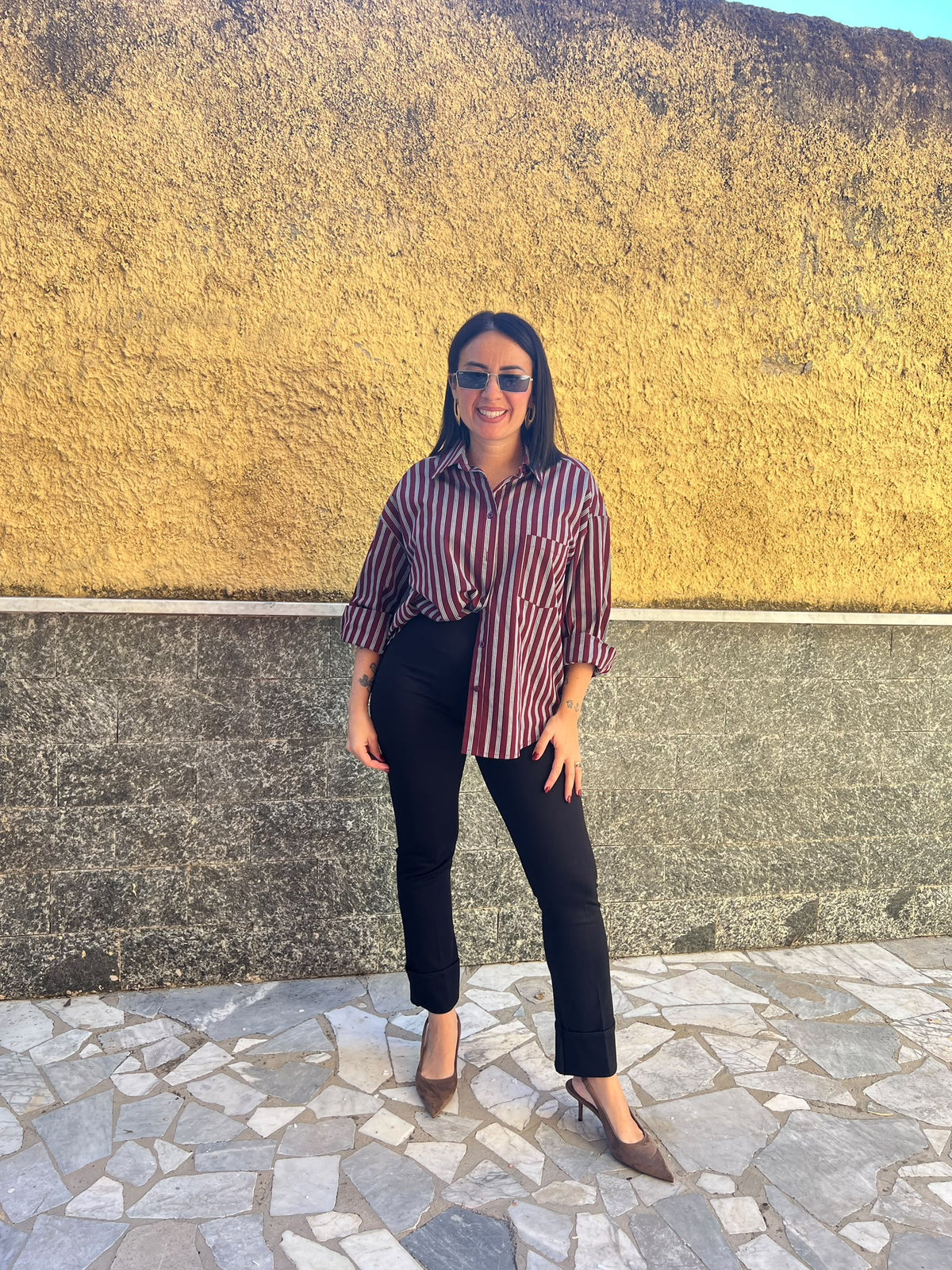 Camicia BEMINE Bordeaux  121464