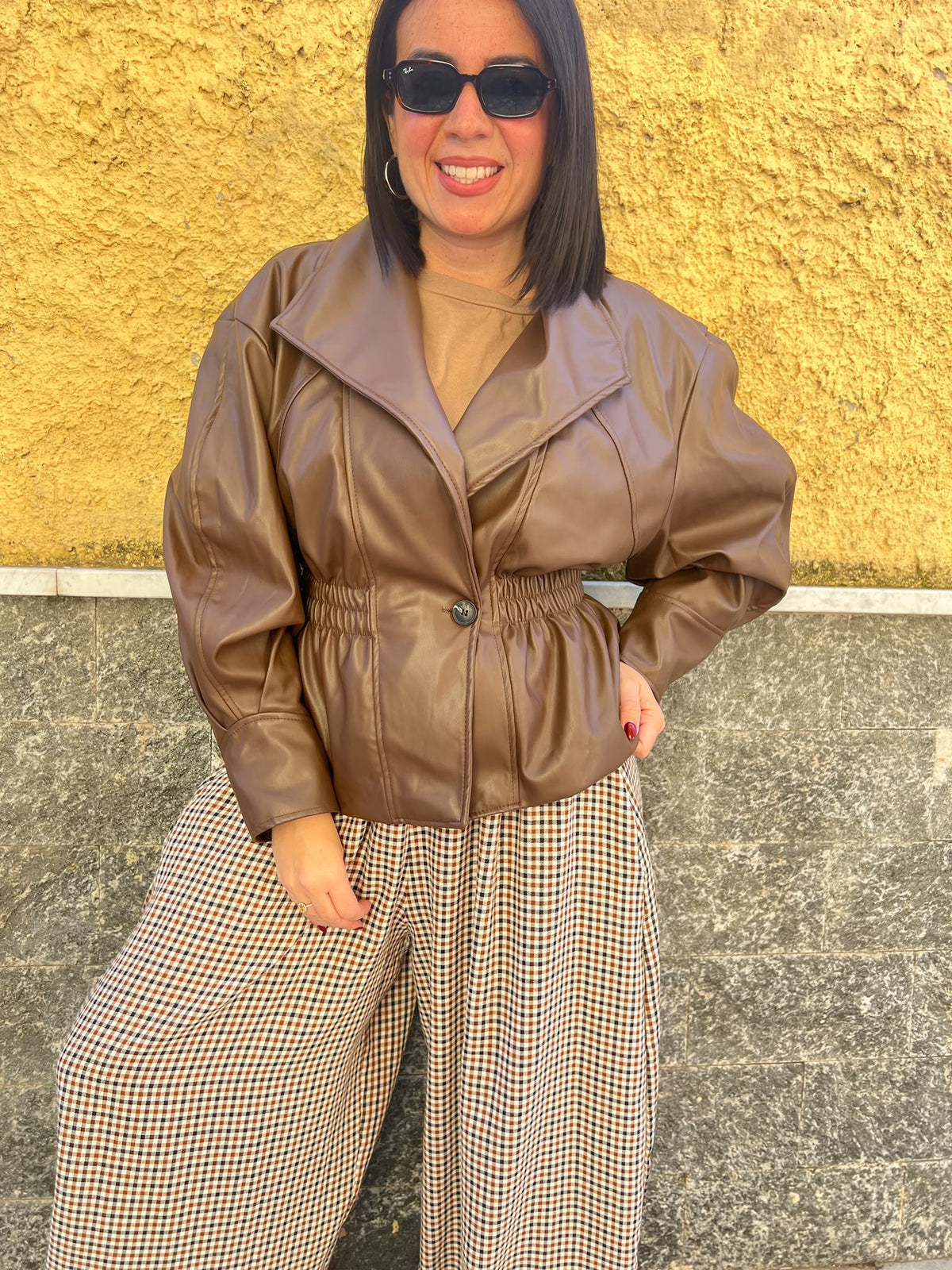 Giacca ecopelle arriccio 101220