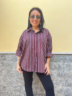 Camicia BEMINE Bordeaux  121464