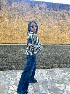 Jeans palazzo T3238976