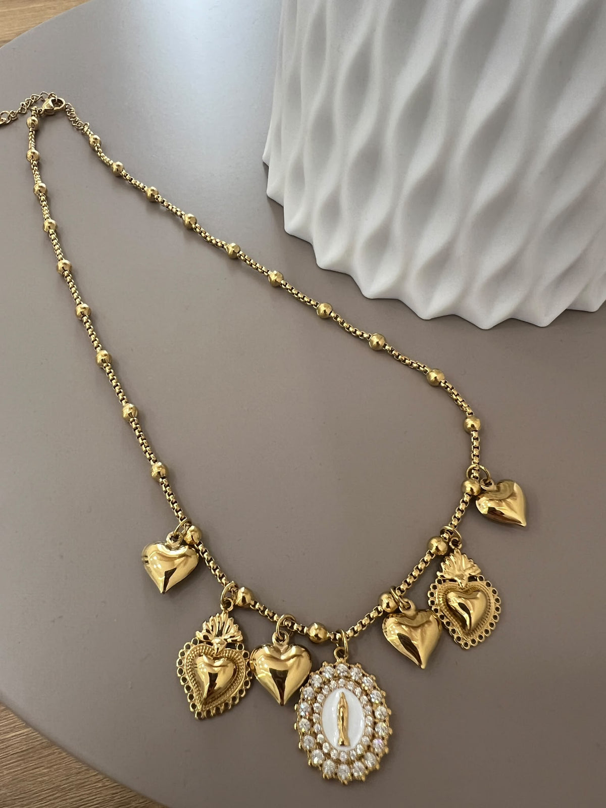 Collana con Ciondoli Oro 35427