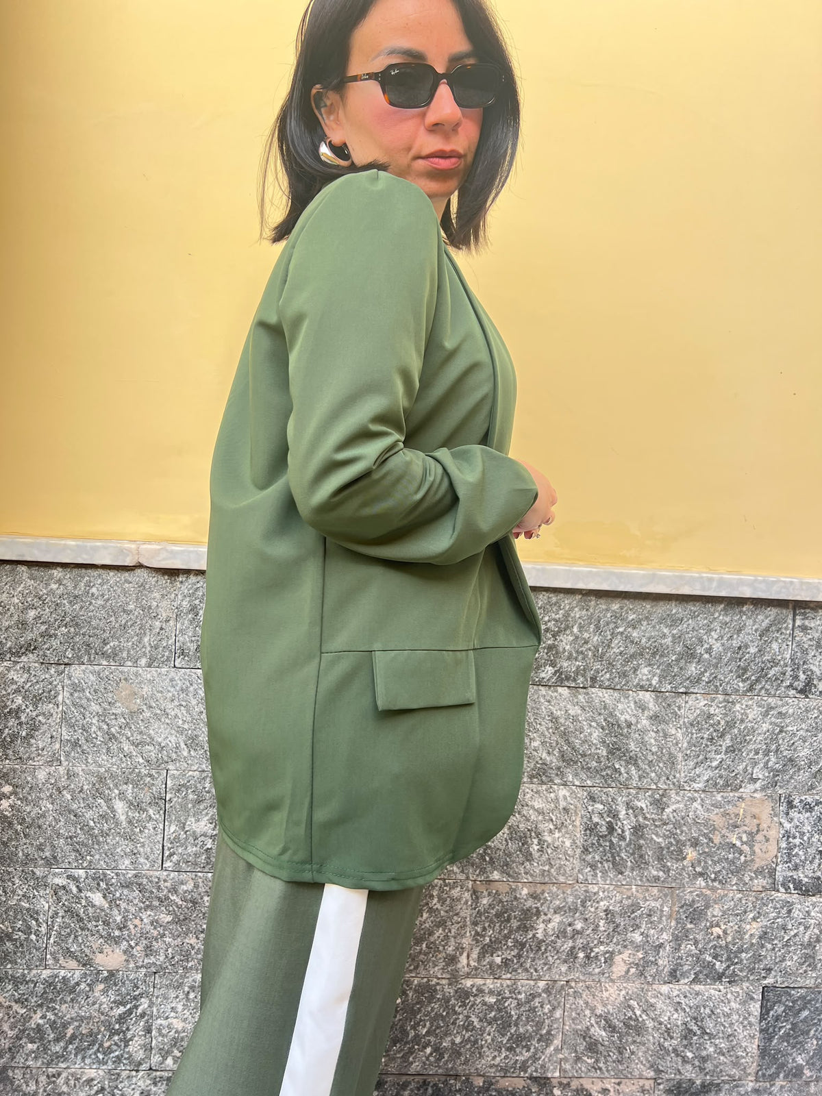 Giacca Arriccio Verde