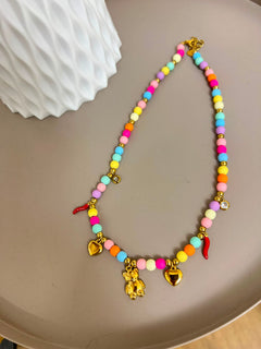 Collana Perline Multicolor 488