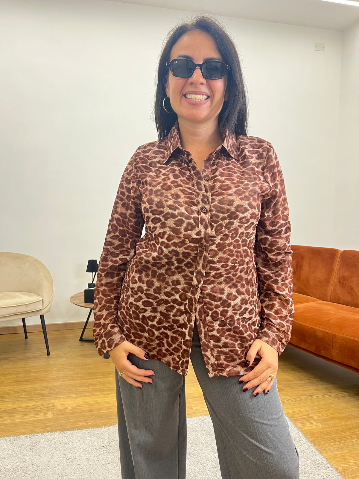 Camicia Animalier Terra