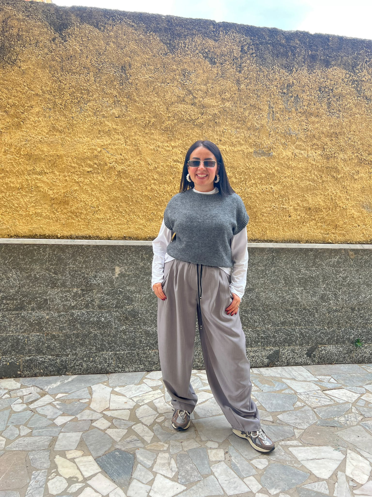 Pantaloni  Paris grigio 65793