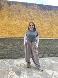 Pantaloni  Paris grigio 65793