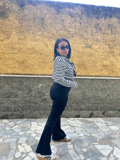 Leggins zampa Nero 38463