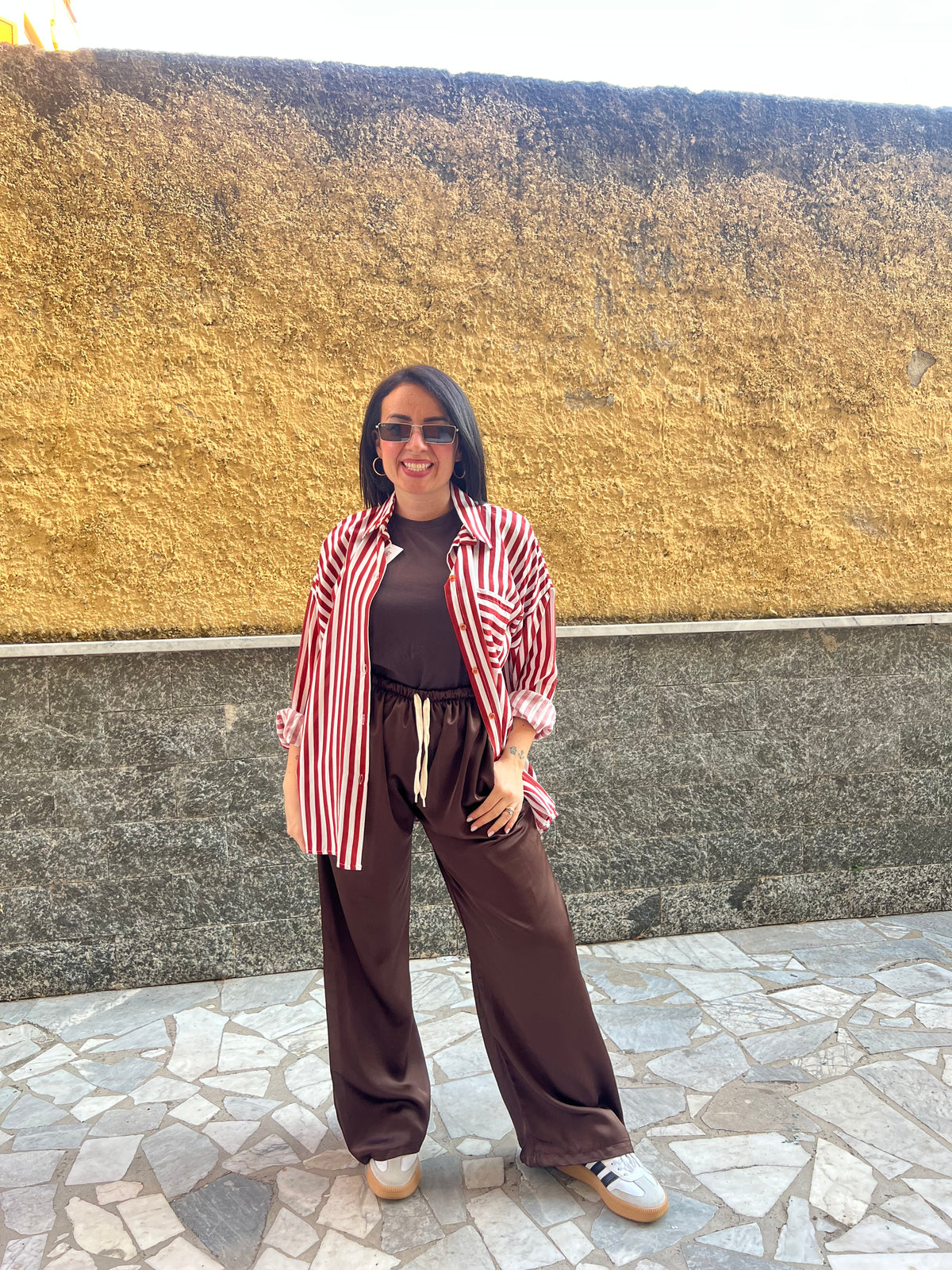 Pantalaccio Satin Marrone