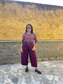 Pantaloni Ballon Bordeaux  101220