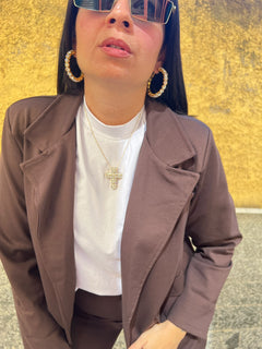 Collana Croce Oro 25305