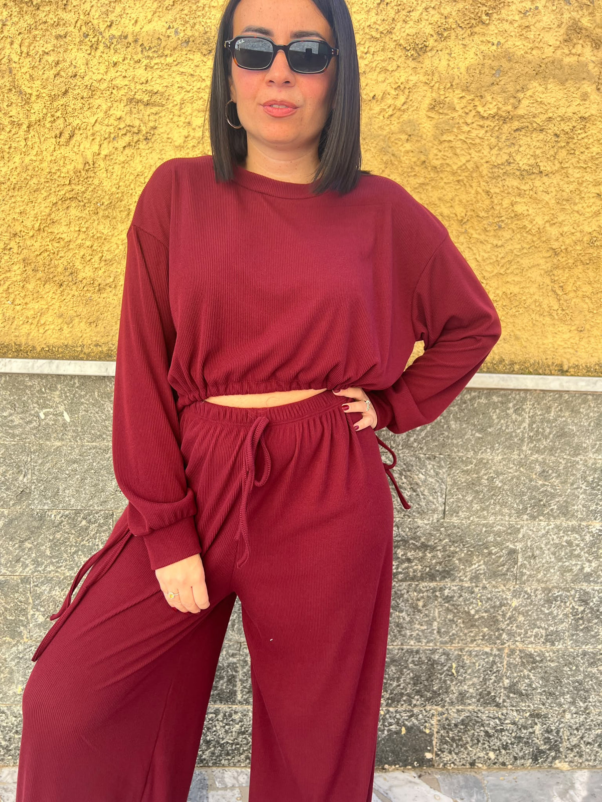 Maglia Juli Costine Bordeaux 488