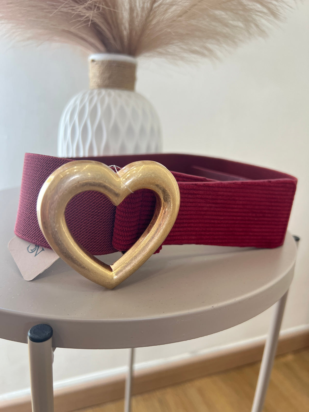 Cintura Cuore Bordeaux 366