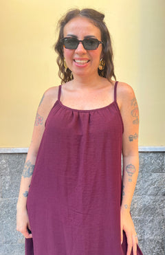 Abito Angela Vino