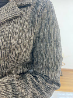 Giacca micro brillantini Nera 111342
