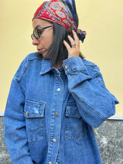 Foulard Bordo Blu