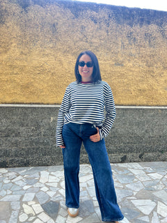 Jeans palazzo T3238976