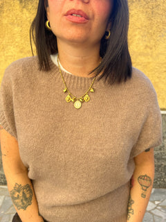 Collana con Ciondoli Oro 35427
