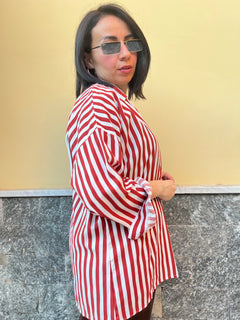 Camicia Ufficio Mattone 65793