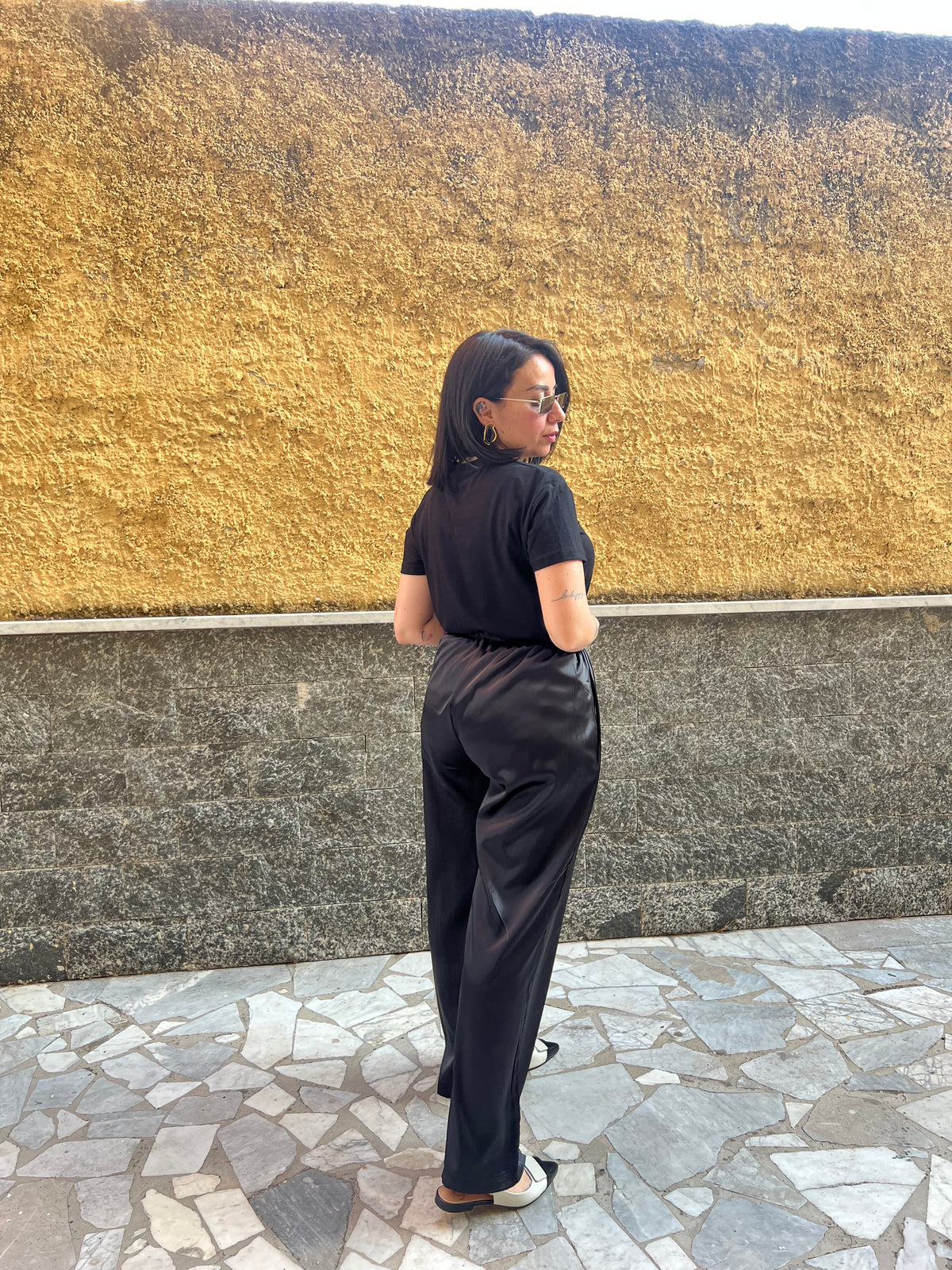 Pantalaccio Satin Nero