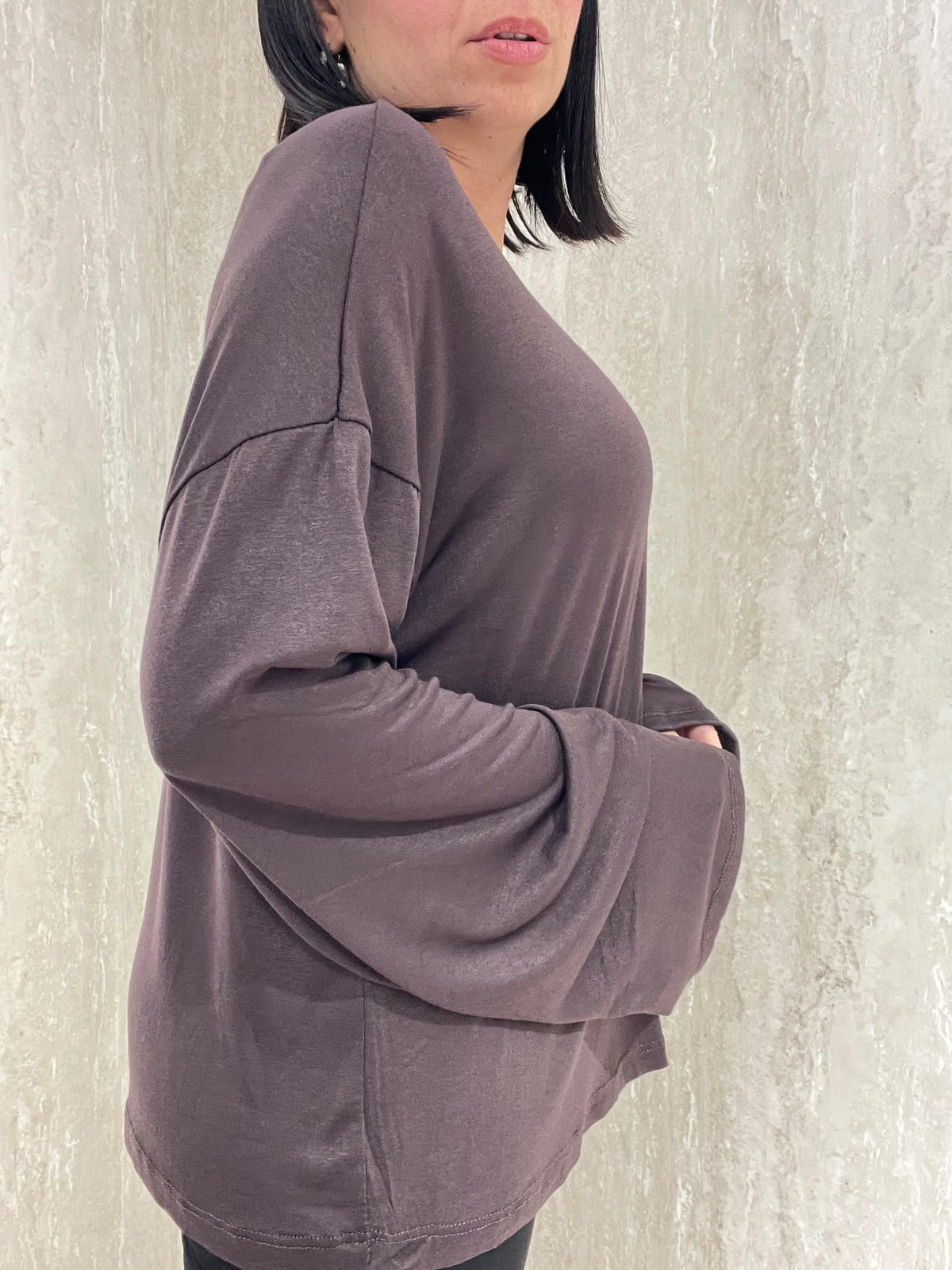 Long Sleeve488 Marrone