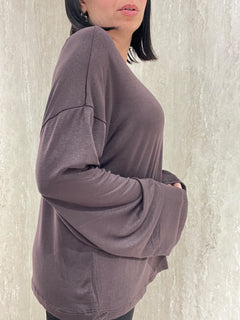 Long Sleeve488 Marrone