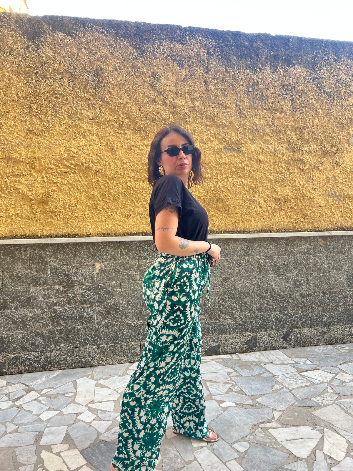 Pantaloni Fantasia PROMO Verde
