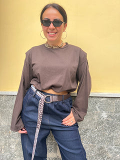 Maglia Alice Marrone