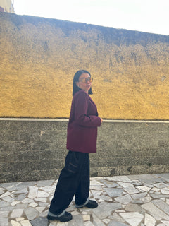 Giacca Giulia Bordeaux 91098