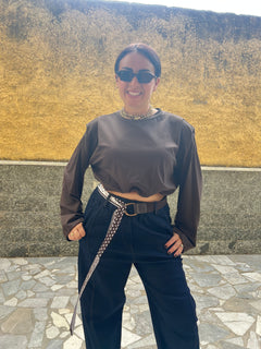 Maglia Alice Marrone