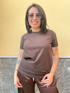 Shirt Basic Marrone