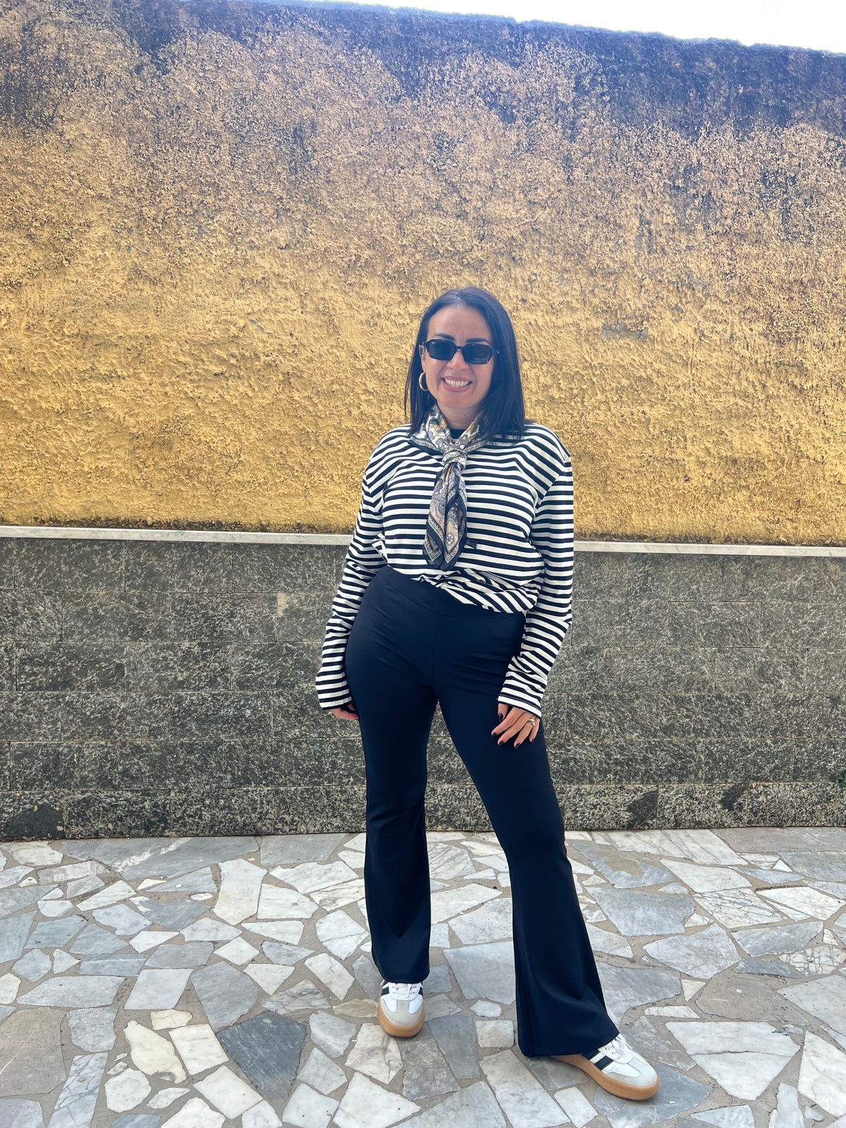 Leggins zampa Nero 38463