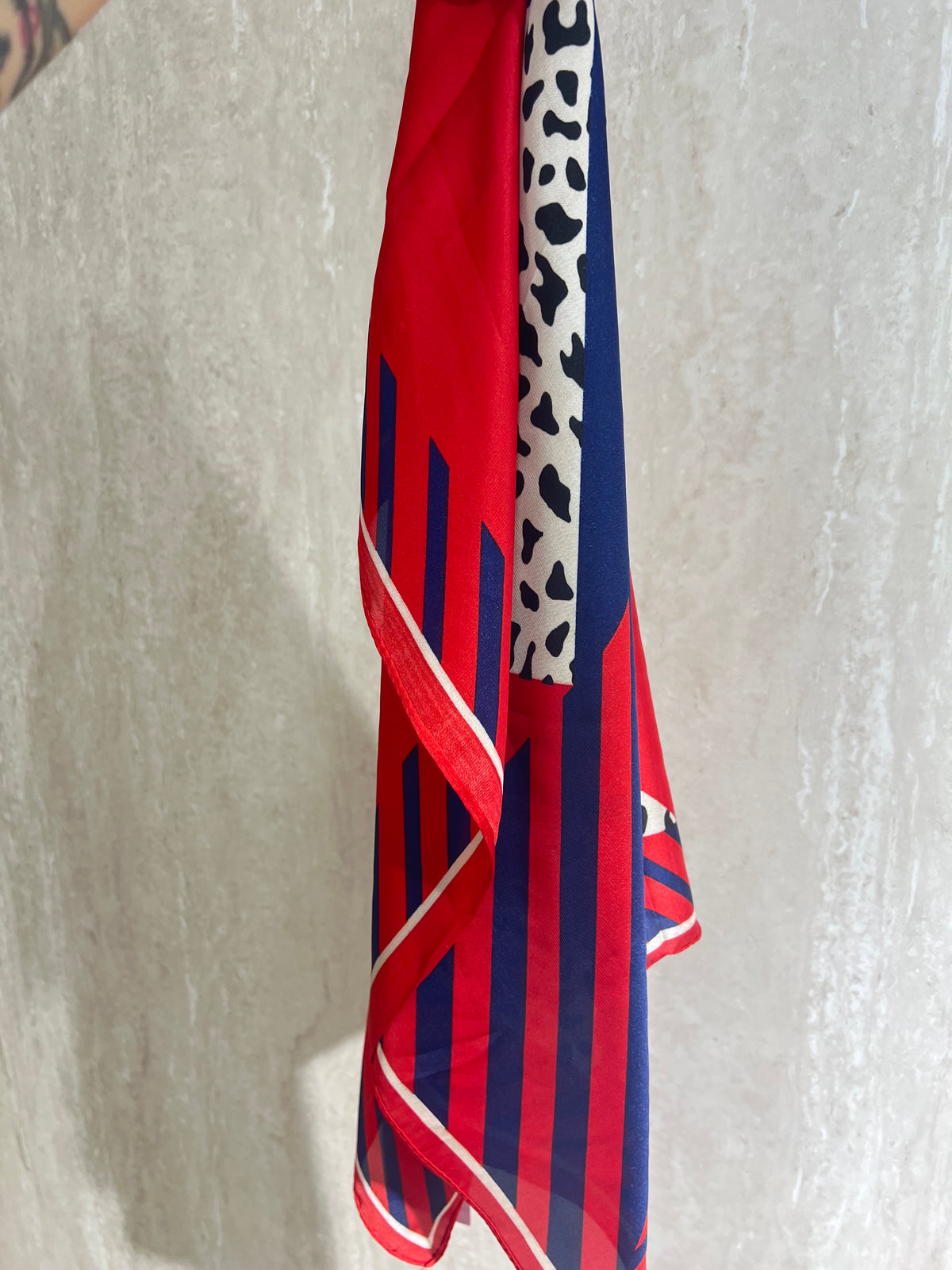 Foulard Fantasia Rosso