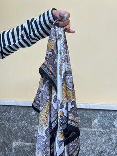Foulard Bordo Nero
