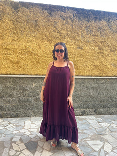 Abito Angela Vino