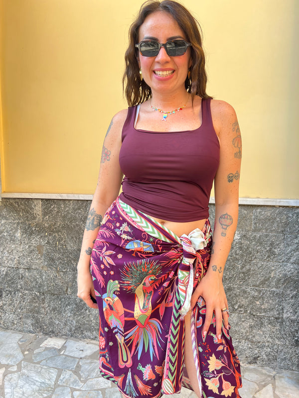 Top Lycra 366 Vino