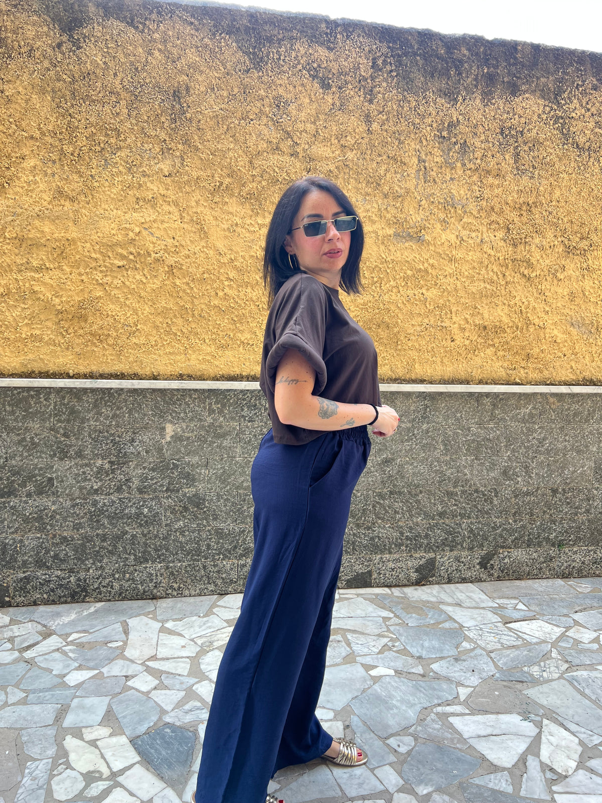 Pantaloni Alessia Blu