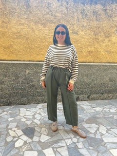 Pantaloni Gilda65793 Verde
