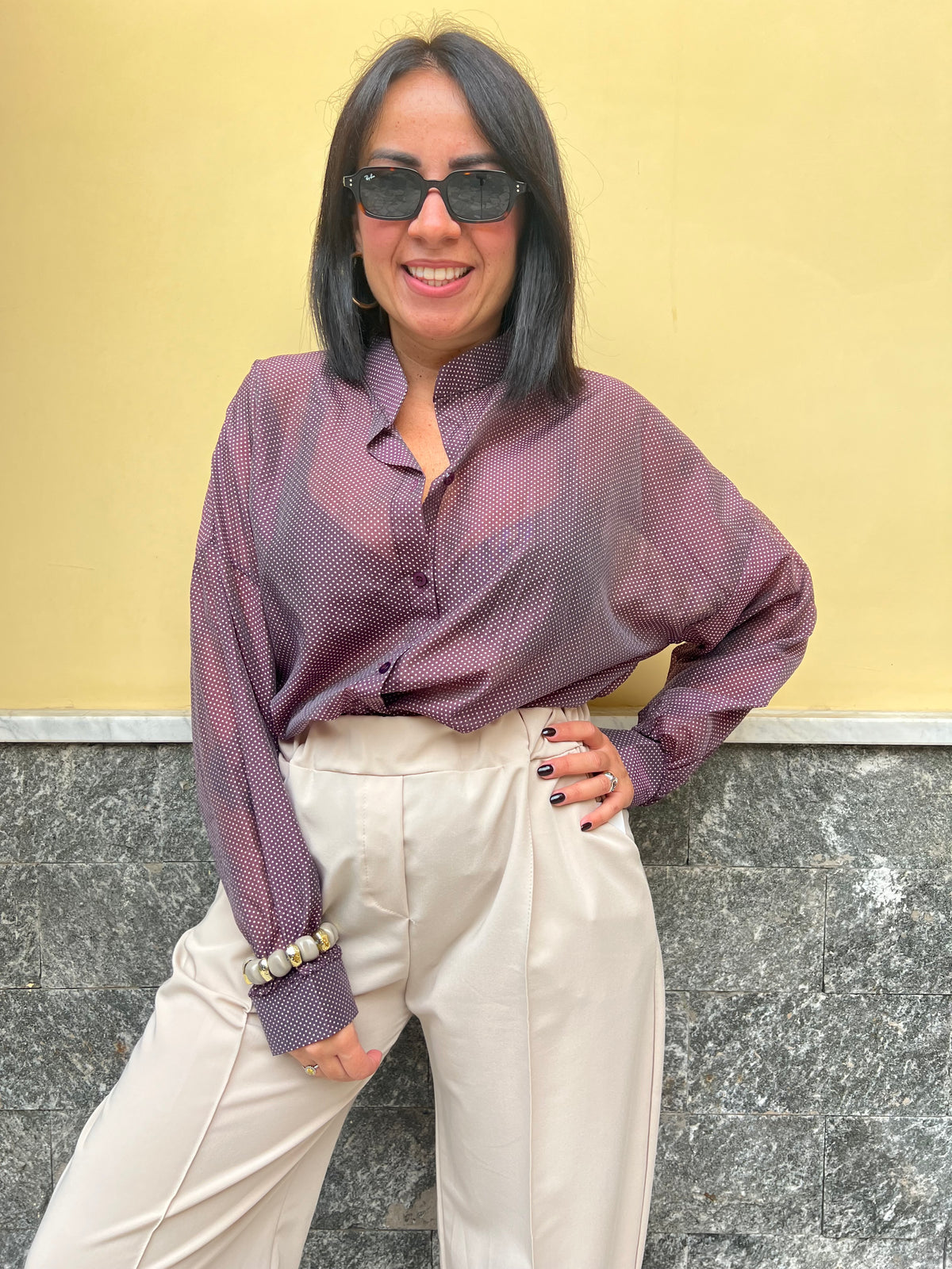 Camicia Pois 1012220