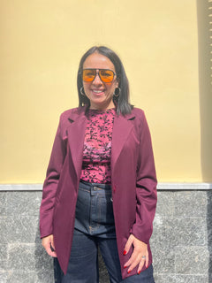 Giacca Giulia Bordeaux 91098