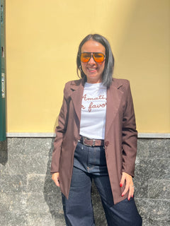 Giacca Giulia Marrone