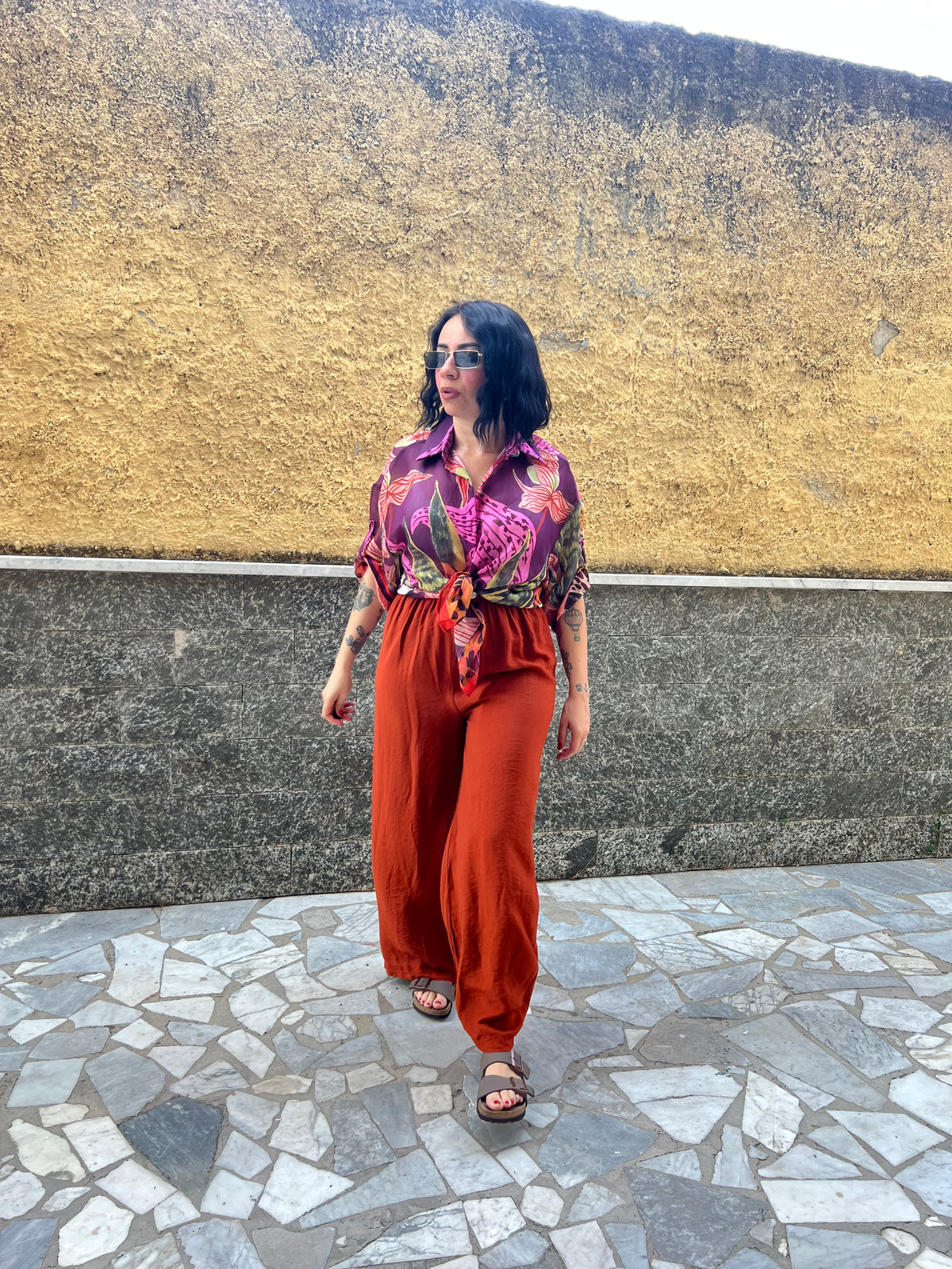 Pantaloni Samira Mattone  45549