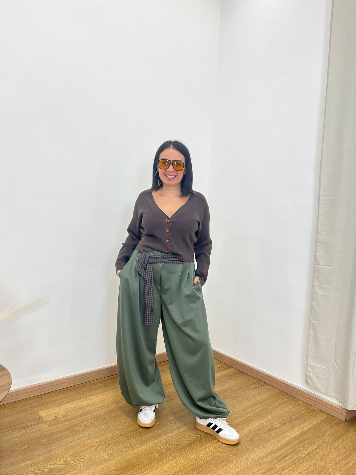 pantaloni soft foulard91098