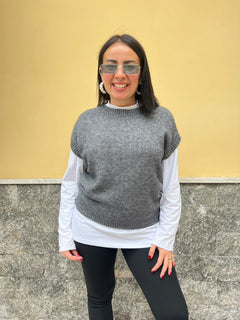 Pull Lucy Grigio 55671