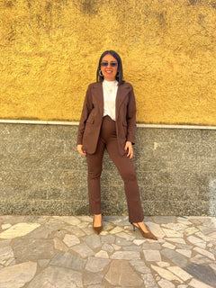 Pantaleggins Zampetta Beatrice Marrone 6732