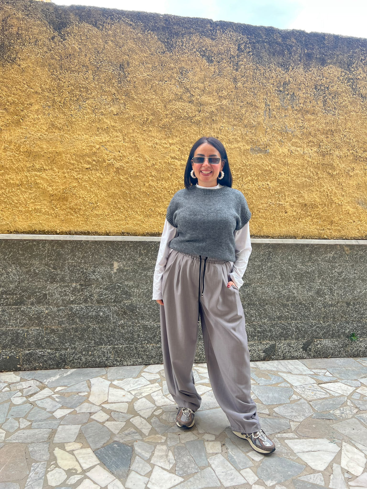 Pantaloni  Paris grigio 65793